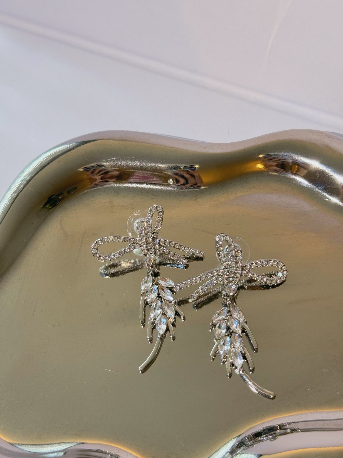 Diamante Dangle Earrings